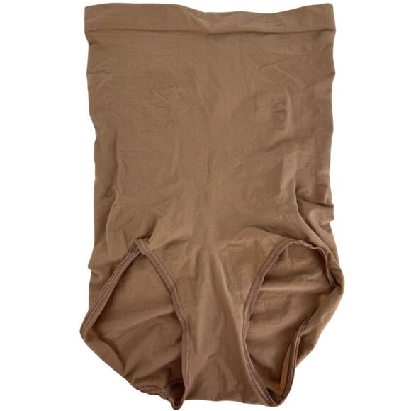 Spanx NWOT Higher Power Panties LRG Cafe Au Lait Shapewear Seamless #2746 - Picture 1 of 7